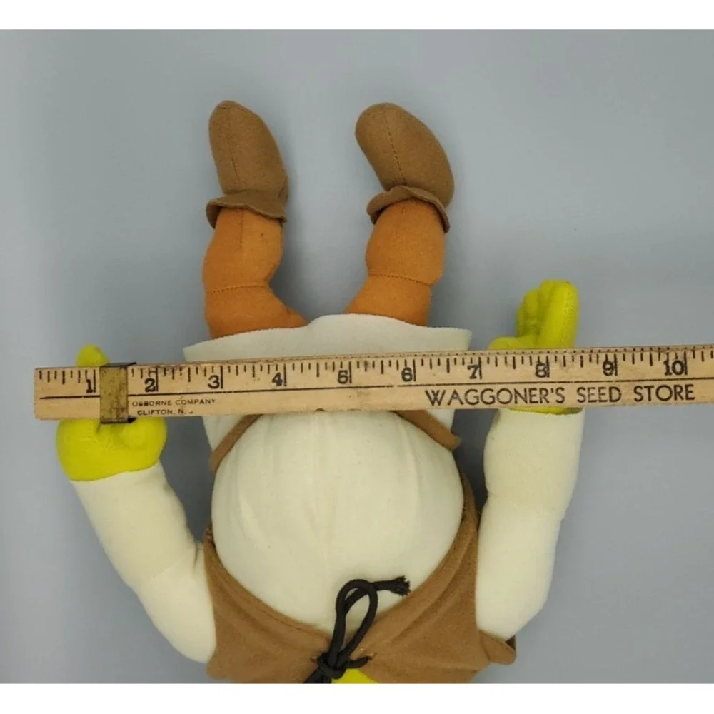 2004 Dreamworks Shrek 2 Shrek Stuffed Plush Toy by Nanco 15‎ inch With Tag Read
